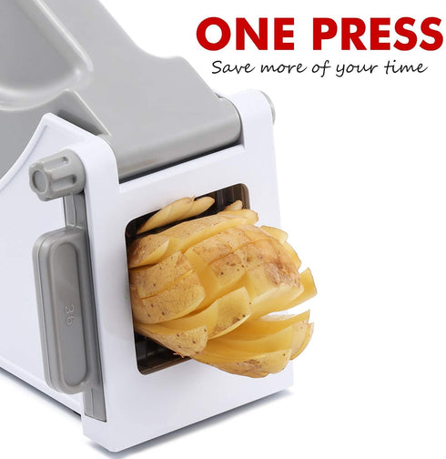 French Fry Cutter, Geedel Professional Potato Slicer Cutter for French Fries Vegetable Chopper for Veggies, Onions, Carrots, Cucumbers and more