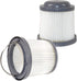HQRP 2-Pack Washable Filter Compatible with Black & Decker BDH2000PL, BDH1600PL, BDH2020FLFH, BDH1620FLFH, BDH2020FL Flex Lithium Pivot Vac Vacuums, Replacement PVF110, 90552433, 90552433-01