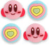 Owngen Cute Thumb Grip Caps for Nintendo Switch / Lite / OLED, Kawaii Magic Moon Joy-Stick Button Stick Cover 3D Analog Ergonomic Cap for NS Controller Joy-Cons (Pink)