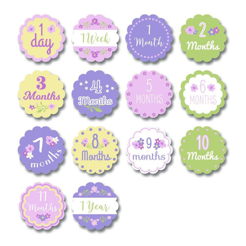 lulujo Baby™s First Year Milestone Blanket and Card Set | 40in x 40in| Isn't She Lovely