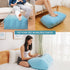 Leg Elevation Pillow,Inflatable Wedge Pillow Legs Elevates to Relax Muscles,Relax Muscles,Reduce Swelling,Leg Pain,Back Pain,Improves Circulation