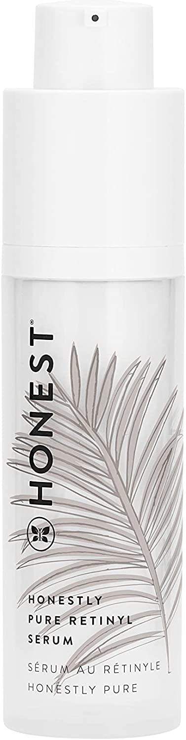 The Honest Company Beauty Honestly Honestly Pure Retinyl Serum with Retinyl Linoleat to help reduce the appearance of fine lines + wrinkles | Dermatologist Tested | Vegan + Cruelty Free | 1 Fl. Oz.