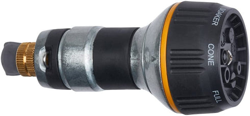 Melnor XT451 Heavyweight Metal 7-Pattern Nozzle, 1-(1 Pack), Basic