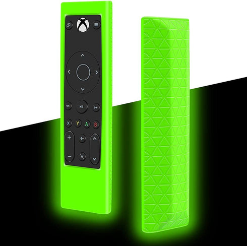 Silicone Protective Case for PDP Gaming Remote Control: Xbox Series X|S Xbox One, Xbox,Shockproof Remote Case Holder Skin Proetector for PDP Xbox One Remote Battery Back Covers Case-Glowgreen