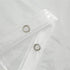 AooHome Clear Shower Curtain Liner, 8 Gauge Eva Extra Long Shower Curtain with Hooks, Bottom Magnets, Waterproof, Heavy Weight, Rust Proof Grommets, 72x78 Inches