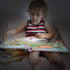 LUXSWAY Book Light for Reading at Night in Bed Kids Book Light Bookmark Bed Clip Book Light for Kids Book Lamp Portable LED Reading Light with Flexible Battery Operated Reading Lamp for Travel