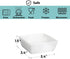 BTaT- Ramekins 4 oz Square, Set of 6 Ramekins for Baking, Creme Brulee Dishes, Souffle Cups, Flan Pan, Sauce Cups, Custard Cups, Pudding Cups, Desert Bowls, Dipping Bowls, Baking Bowls, Small Ramekins