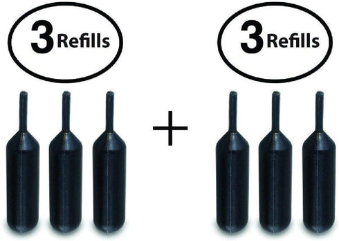 Vantamo Identity Theft Protection Roller Stamps - Refills (6 Refills, Ink Refill)