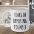 Lawyer Mug, Tears of Opposing Counsel Coffee Mug, Funny Lawyer Gifts, Lawyer Coffee Cup