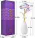 Tmacker Birthday Gifts for Women, Artificial Rose Flowers & Vase Gift for Her Mom Mother Wife Girlfriend Teacher Mother's Day,Graduation, Thanksgiving,Valentine's Day,Christmas,Anniversary Decorations