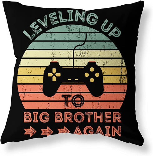 Mechanical Cattle Black Gaming Decorative Throw Pillow Covers Game Controller Linen Square Throw Pillow Cases for Couch Sofa Outdoor Playroom Bed Car Patio Boys Room Decor Pillow Covers 18x18 Set of 4