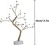 Lxcom Lighting LED Globe Lights 36 LEDs New Gold Copper Wire Tree Branches LED Bonsai Table Tree Lighted USB Battery Operated with Touch Switch Decorative Desk Lamp for Home Decor, Warm White