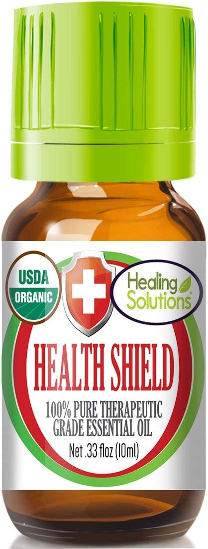 Healing Solutions Oils Blends 10ml - Health Shield Blend Essential Oil - 0.33 Fluid Ounces