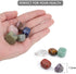 ORNOOU Chakra Stones Healing Crystals Set of 10 - Chakras Balancing, Crystal Therapy, Meditation, Reiki - Chakra Set with Gift Box