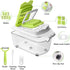 Mandoline Slicer for Kitchen, Vegetable Slicer, 21 in 1 Kitchen Slicer for Vegetables, Slicing Mandoline with Cleaning Accessories