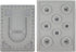 2 Pieces Beading Boards Bead Design Trays Necklace Bracelet Beading Jewelry Design Mats for DIY Jewelry Making