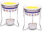 Nantucket Seafood Nautical Seafood Butter Warmer Cups, Set of 2, White