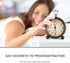 Classic Retro Alarm Clock, INTSUN Bed Alarm Clock Battery Operated Desk Clock Shelf Decor Metal Silent Alarm Clock for Bedrooms, Non Ticking (Black, Battery Excluded)