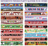 Lager Race Car Happy Birthday Banner, Red Racing Themed Party Supplies Decorations, Let's Go Racing Checkered Flag, Backdrop Background Table Cover (9.8 x 1.6 feet)