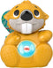 Fisher-Price Linkimals Boppin’ Beaver, Light-up Musical Activity Toy for Baby , Yellow