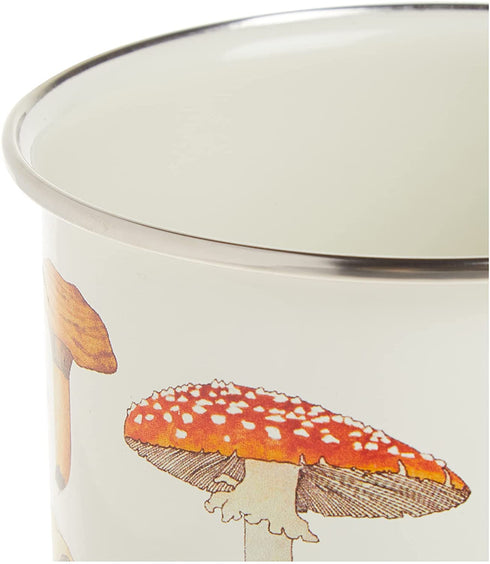Gift Republic GR270058 Mushroom Enamel Mug, Multi