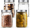 32 oz Mason Jars Wide Mouth with Airtight Lids, Pickling Mason Jars Glass for Food Storage, Canning, Fermenting Fruits and Vegetables (4 Pack)