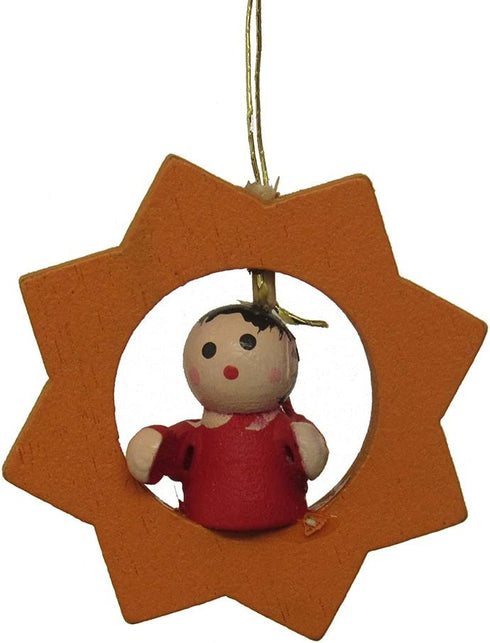 Kurt Adler Petite Treasures Wooden Ornament, Set of 48