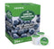 Green Mountain Coffee Pods K-Cups For Keurig Machines Flavored K Cup (All Count Fresh Capsules) Light / Medium / Dark Roast Long Expiry ALL FLAVORS (24 K-Cups Wild Mountain Blueberry)