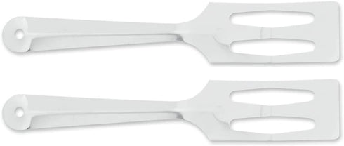 Rada Cutlery Serving Steel Spatula Server Made in The USA, 8-7/8 Inches, Stainless handle, 2 Pack