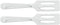 Rada Cutlery Serving Steel Spatula Server Made in The USA, 8-7/8 Inches, Stainless handle, 2 Pack