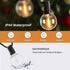 RTTY Outdoor String Lights 25ft, G40 Led Patio Lights with 13pcs Bulbs,Waterproof Shatterproof Dimmable Hanging Globe Outdoor Lights for Cafe,Bistro & Backyard