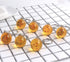 CheeseandU 7Pack Dragon Ball Star Acrylic Keychains 2.7cm Crystal Play Ball 7 Stars Anime Keyring Pendant Anime Collectibles Ideal Gift for Kids Bday Gift DBZ Fun