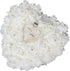 Wedding Ring Pillow, Romantic Lace Crystal Rose Wedding Heart Ring Box Pillow Cushion with Ribbon Pearl Wedding Ceremony for Wedding Supplies Gift