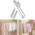 50 Pack Garment Bags Transparent Clothing Dust Cover Protector for Suit Coats Dress Closet Storage Protector Dustproof Hanging Clothes for Dry Cleaner, Home Storage,Travel Storage Closet¦