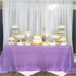 B-COOL Lavender Sequin Tablecloth Lilac Wedding Party Sequin Tablecloth Classy and Elegant Tablecloth for Romantic Event or Banquet 60x102 Inch