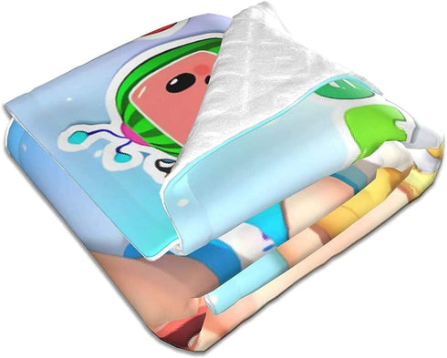Personalized Baby Blanket Throws Double Layer Blanket Super Soft Receiving Blanket for Crib, Stroller, Travel, Decorative Nursery Bed Blankets 30x40inch