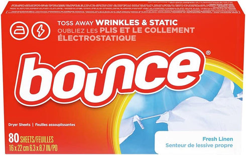 Bounce Dryer Sheets - Fresh Linen - 80 ct