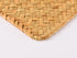 NIWRVMKA Table Woven Placemats Set of 4,Place Mats Indoor ,Table Mats,Table mat,Placemats for Dining Table,Place Mat,Woven Placemat,Heat Resistant Washable Rustic Outdoor Yellow Placemats