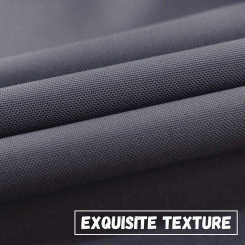 RYB HOME Grey Table Cloth - Rectangle Spill-Proof and Water Resistance Fabric Tablecloth Holiday Table Cover for Kitchen Dining Buffet Reception, 60 x 90, Grey