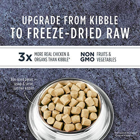 Instinct Freeze Dried Raw Meals Grain Free Recipe Dog Food