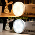 Warm White / Cold White Touch Night Lights, USB Rechargeable LED Cabinet Light, Stick On Anywhere Closet Light for Bathroom, Bedroom and Counter, Dimmable, 2 Pieces