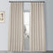 HPD Half Price Drapes VPCH-P Signature Blackout Velvet Curtain (1 Panel), 50 in x 84 in, Neutral Ground