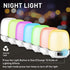 Pofeite Star Projector Galaxy Night Light for Bedroom Ceiling Bluetooth Speaker Alarm Clock FM Radio 360 Degree Rotation with 6 Films Dimmable Warm Light&7 Color Changing Gift Girl Boy Women
