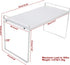 HighFree 16 inch Metal Kitchen Cabinet Countertop Organizer Rack, Counter Spice Organizer Rack, Cupboard Stand Pantry Shelf, RV Space Saving Shelf (L16" X W8" X H9.4")