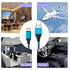 Android Charger Cable, FiveBox 3-Pack 6ft Micro USB Cable Cord Braided Fast Charging Phone Charger for Samsung Galaxy J3 J7 S6 S7 Edge, Tablet, LG stylo 2/3 LG G3 G4 V10 K20 Plus, Blu, Kindle Fire 7 8