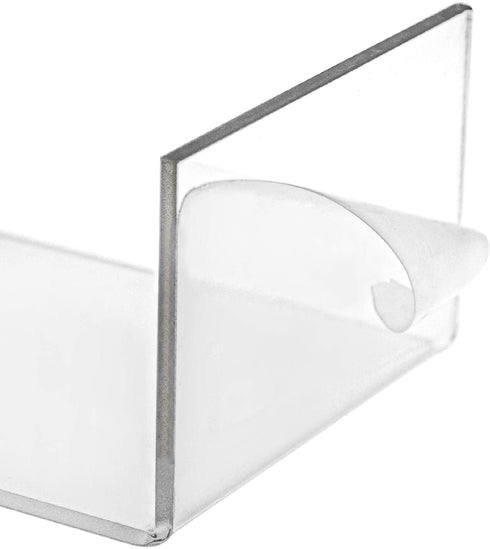 Hedume Set of 9 Clear Acrylic Display Risers for Figures, Buffets, Cupcakes and Jewelry Display Stands