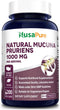 Mucuna Pruriens 1000mg 200 Veggie Caps (Non-GMO, 100% Vegetarian & Gluten Free)