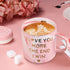Gifts for Mom Her Girlfriend Wife, 12 oz Coffee Mug for Mom Women, Mothers Day Birthday Anniversary New Year Novelty Mug Gift from Daughter Son boyfriend Husband Funny Valentines Presents