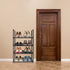 esonstyle 4 Tier Shoe Rack Lightweight Small Shoe Rack 6-8 Pairs Storage Organizer Narrow Shoe Rack for Entryway Shoe Rack Small Shoe Shelf