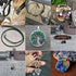 Fashewelry 480Pcs 5 Colors Bail Hook Pinch Clips Mixed Pendant Charm Clasps for Necklace Jewelry Making